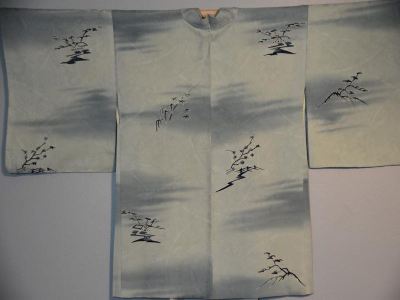Soft Blue Silk Haori - Image 2