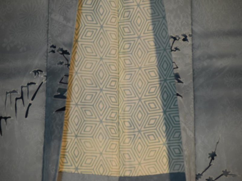 Soft Blue Silk Haori - Image 4