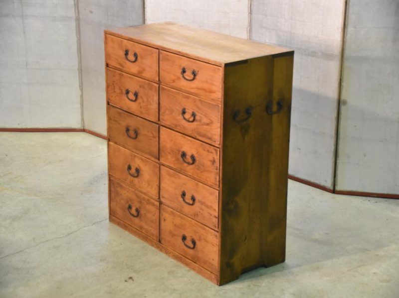 Japanese Antique Hikidashi Chest of Drawers - Image 3