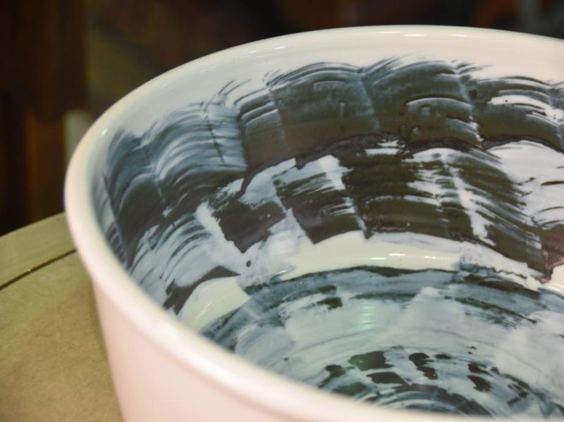 Japanese Hakuji (White Celadon) Bowl - Image 9