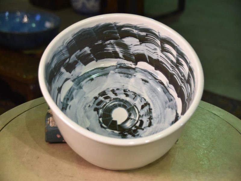Japanese Hakuji (White Celadon) Bowl - Image 8