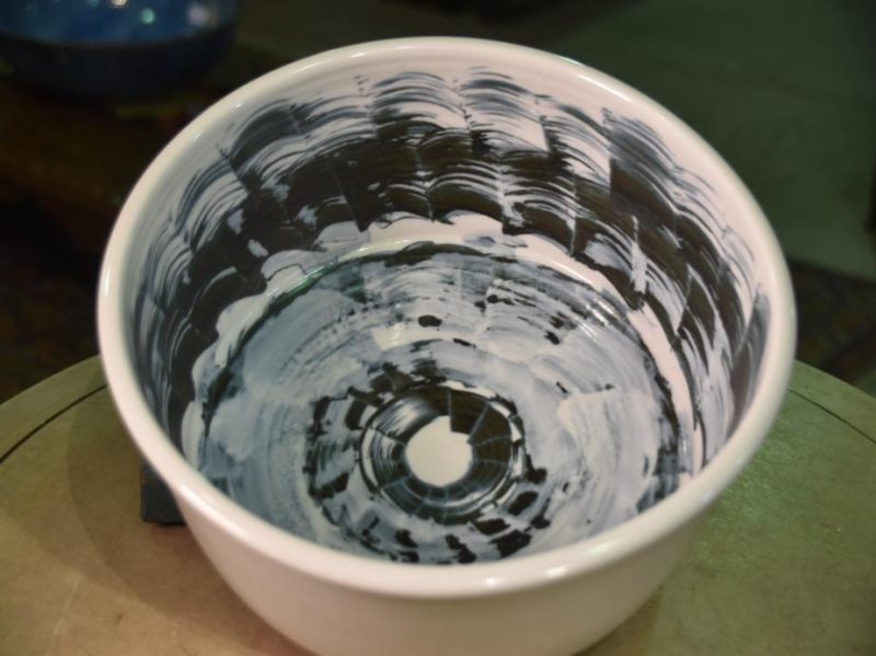 Japanese Hakuji (White Celadon) Bowl - Image 7