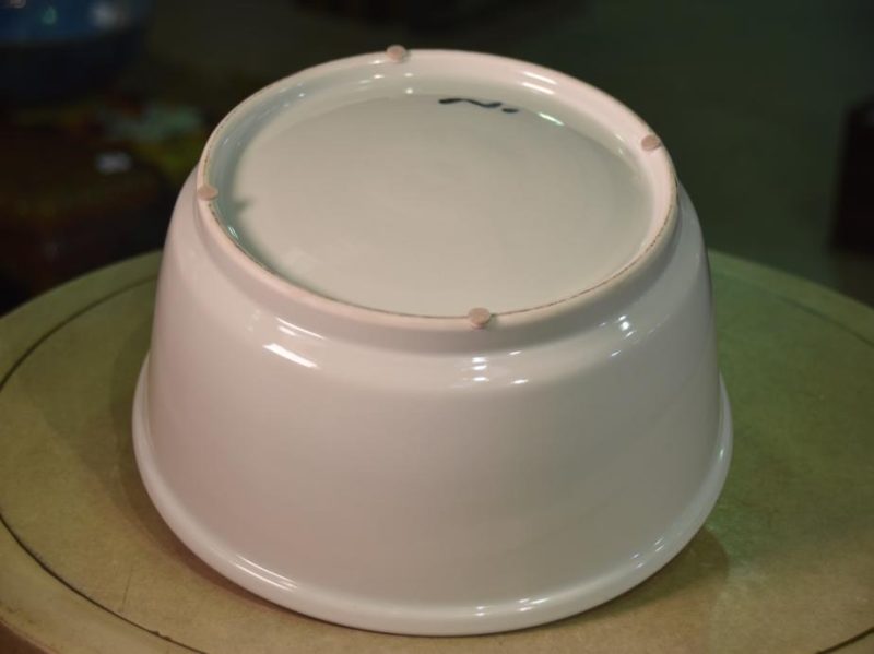 Japanese Hakuji (White Celadon) Bowl - Image 5