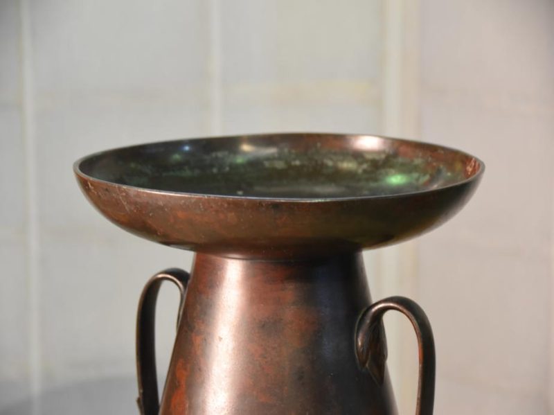 Murashido Bronze Usubata Ikenobu Vase - Image 10
