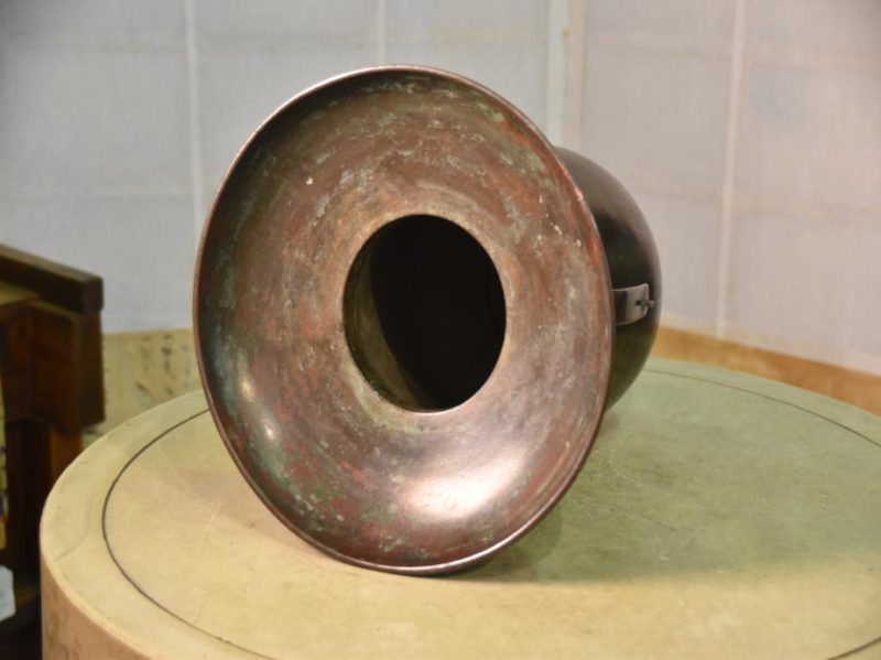 Murashido Bronze Usubata Ikenobu Vase - Image 4