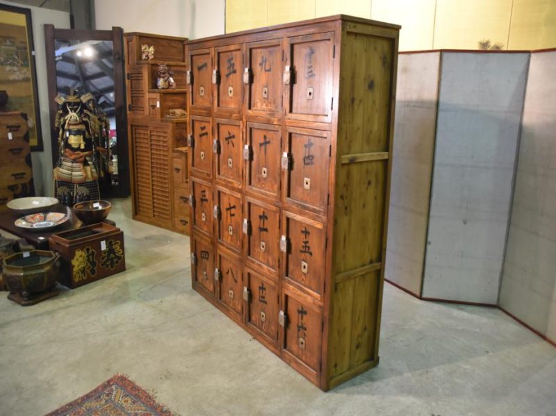 Japanese Sento Bath House Lockers - Image 13