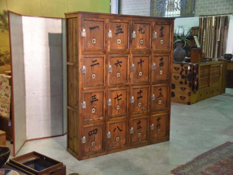Japanese Sento Bath House Lockers - Image 8