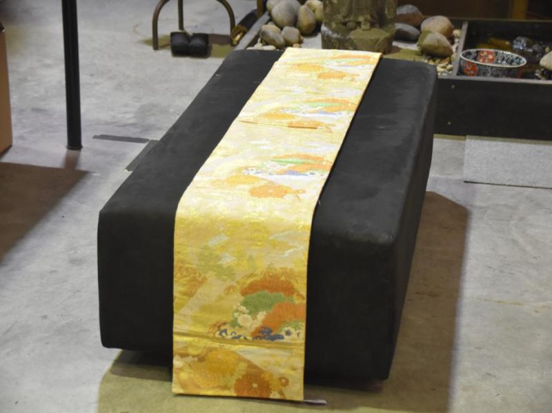 Japanese Vintage Nishijin Brocade Obi Sash
