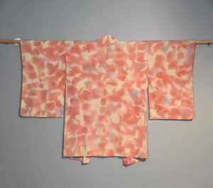 Japanese Pink Silk Haori Jacket
