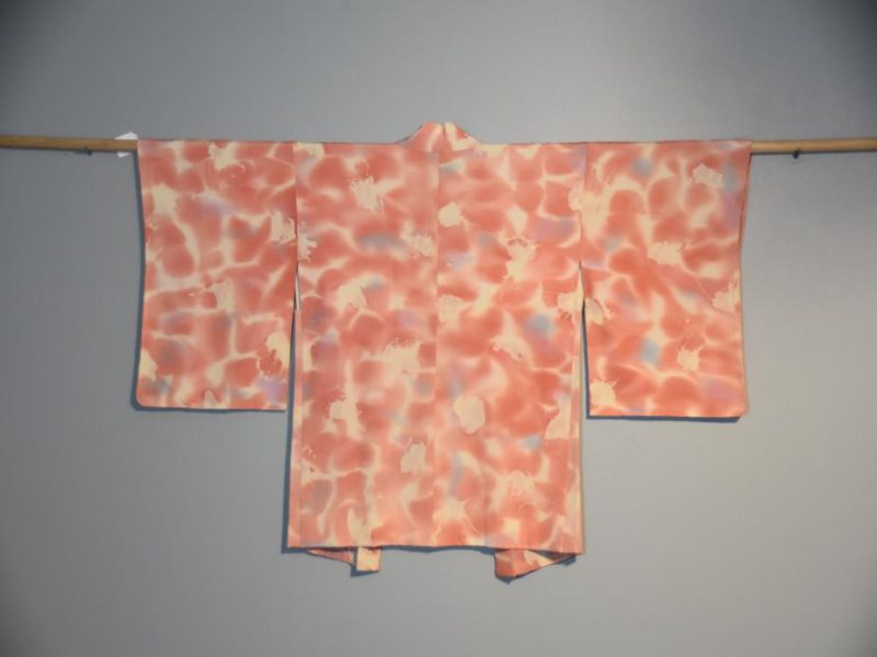 Japanese Pink Silk Haori Jacket