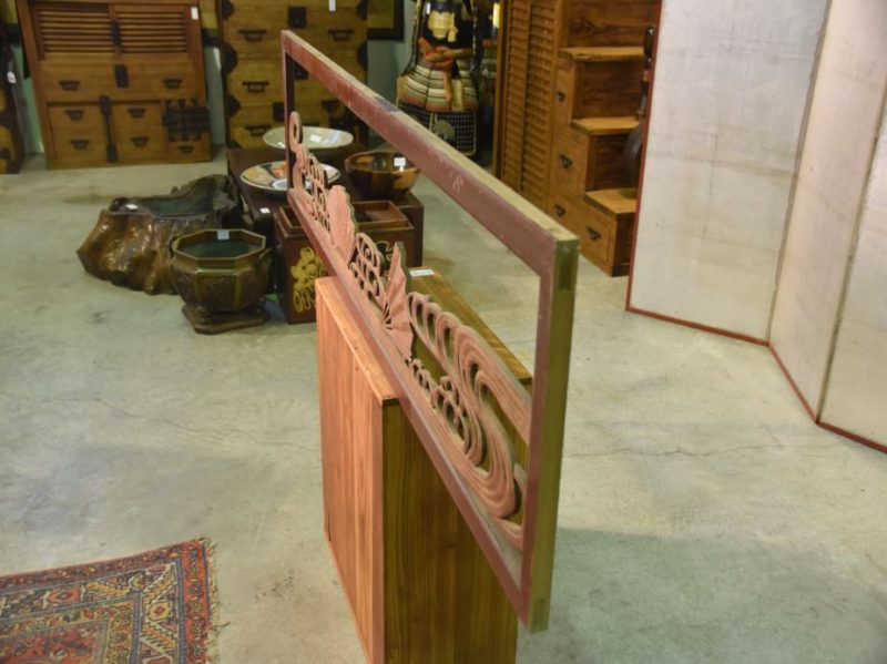Japanese Fan Wooden Transom Rama - Image 4