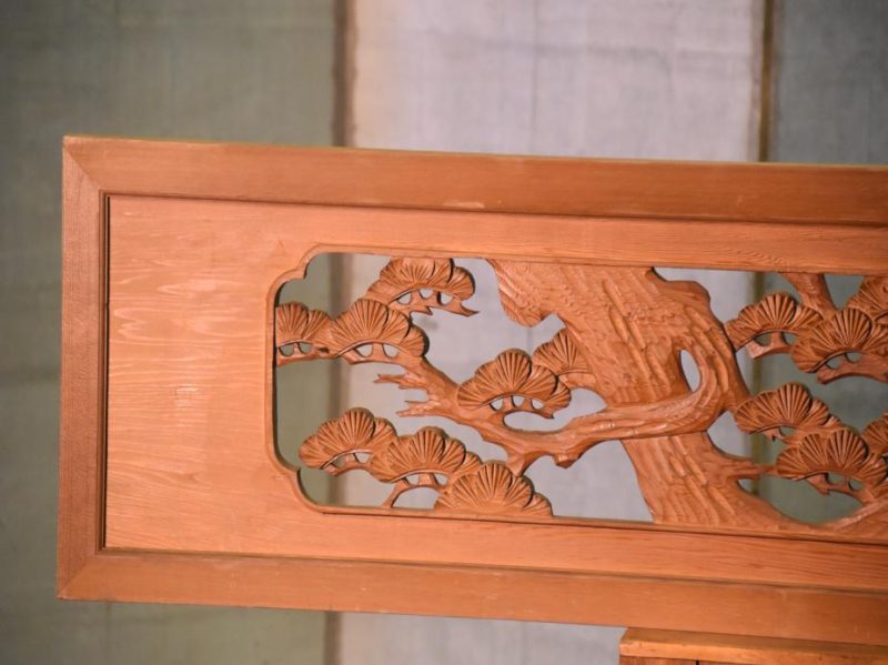 Japanese Flying Cranes Rama Transom - Image 9