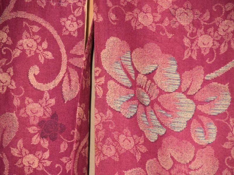 Japanese Pink Camellia Vintage Kimono - Image 10