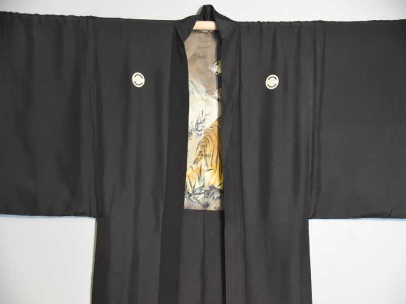 Tiger Silk Vintage Men's Haori - Image 8