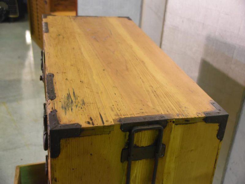 Japanese 4 Drawer Antique Clothing Chest - Image 7