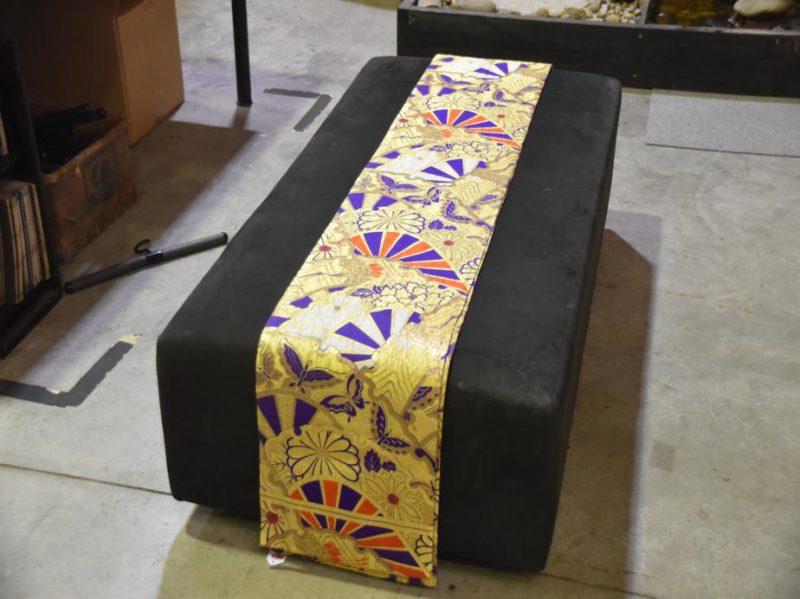 Purple Vintage Japanese Obi Sash