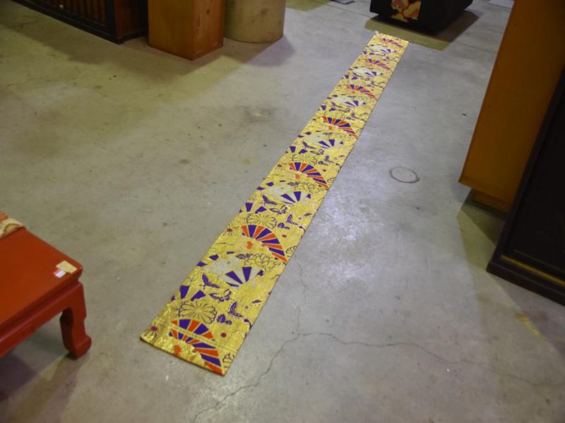 Purple Vintage Japanese Obi Sash - Image 5