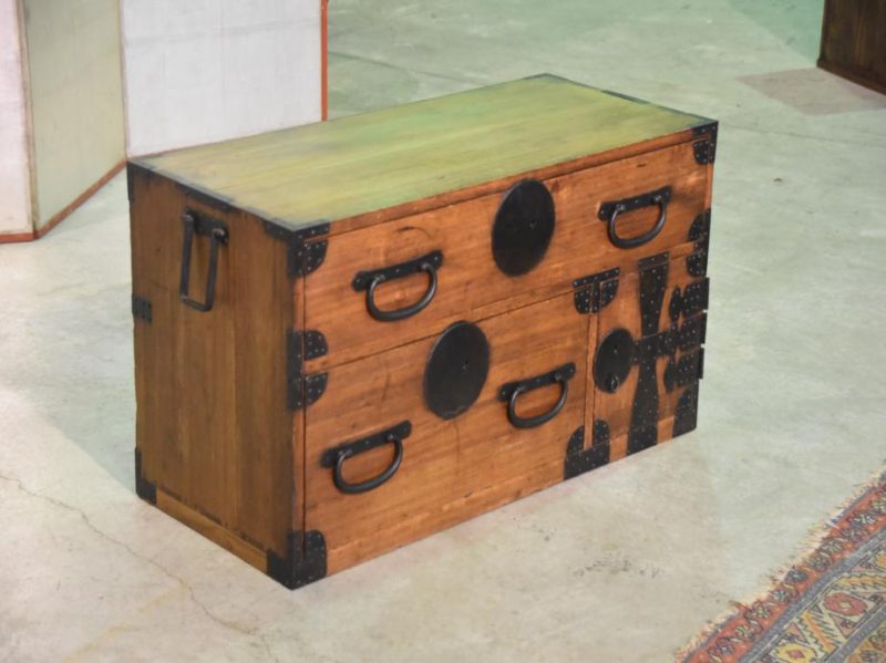 Antique Clothing Chest - Image 3