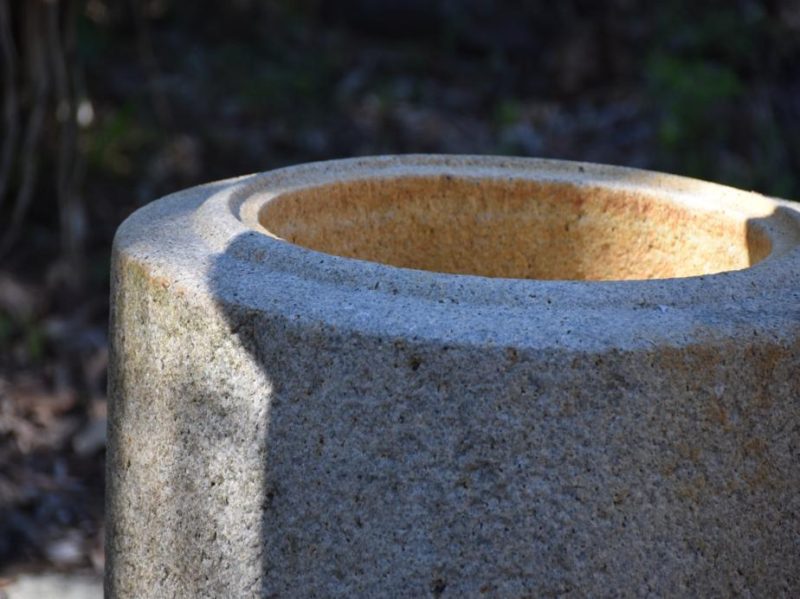 Japanese Granite Garden Basin - Image 2