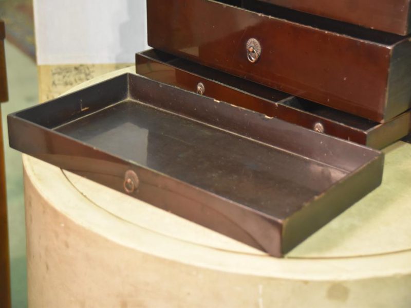Japanese Small Lacquered Collection Chest - Image 5