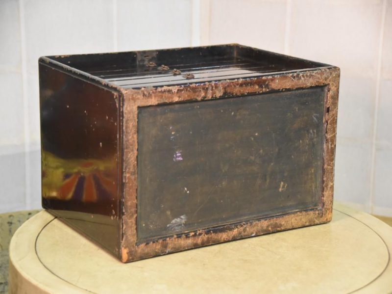 Japanese Small Lacquered Collection Chest - Image 11
