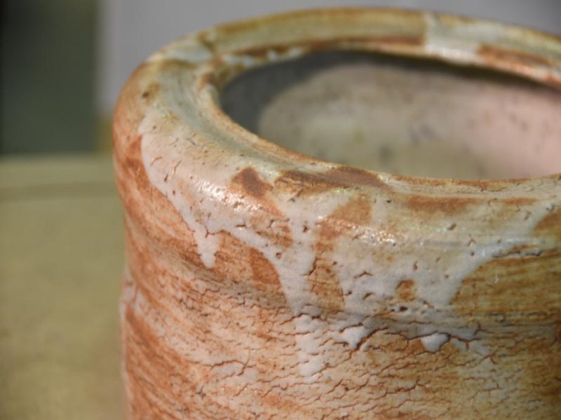 Shino Pottery Mizuzashi - Image 9
