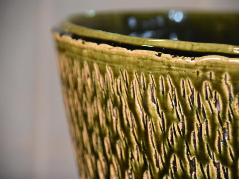 Large Oribe Pottery Vase - Image 16