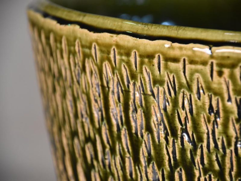 Large Oribe Pottery Vase - Image 14