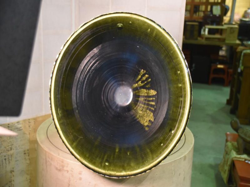 Large Oribe Pottery Vase - Image 10