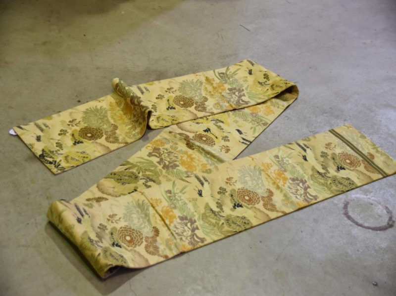 Vintage Brocade Japanese Obi Sash - Image 4