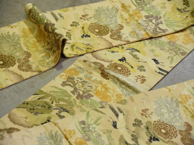 Vintage Brocade Japanese Obi Sash - Image 3