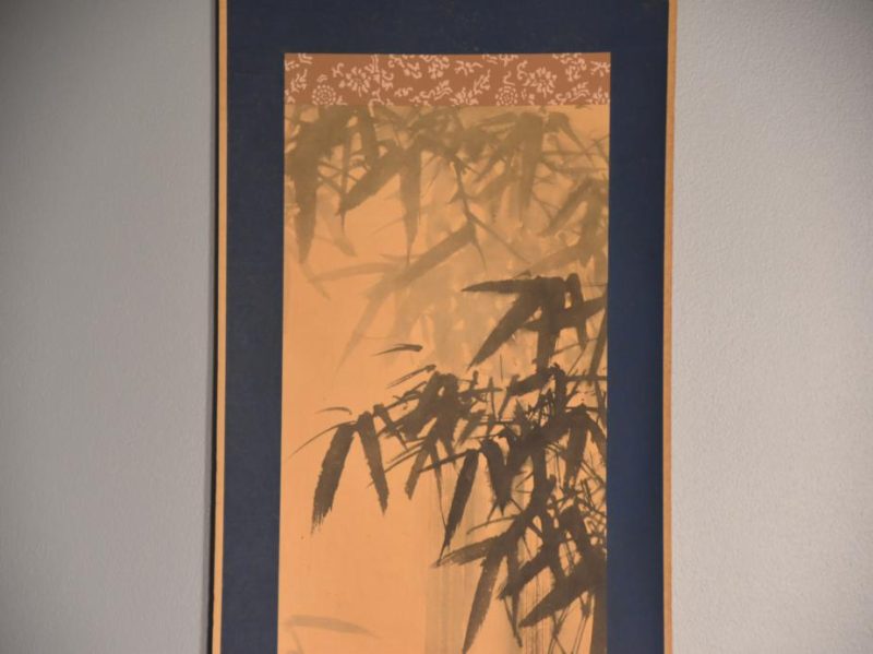 Japanese Bamboo Scroll Ink brush on Paper - Image 7