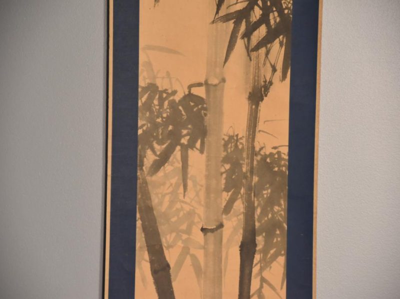 Japanese Bamboo Scroll Ink brush on Paper - Image 6