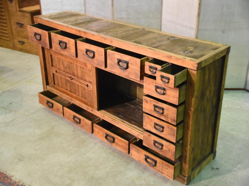 Multi Drawer Sideboard from Japan - Image 9