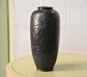 Japanese Antique Bronze Vase