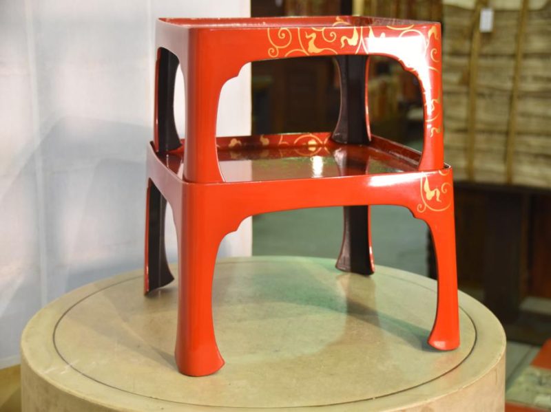Red Lacquer Trays - Image 7