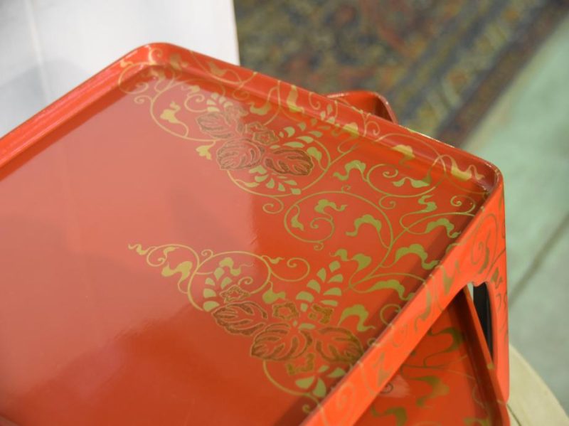 Red Lacquer Trays - Image 5