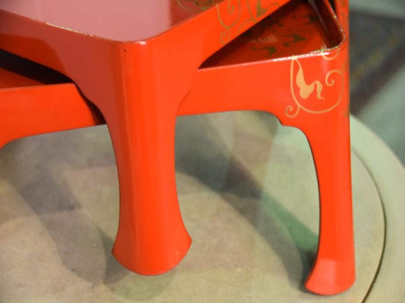 Red Lacquer Trays - Image 4