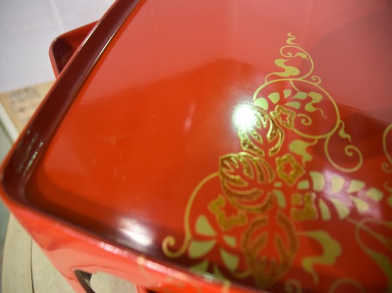 Red Lacquer Trays - Image 3