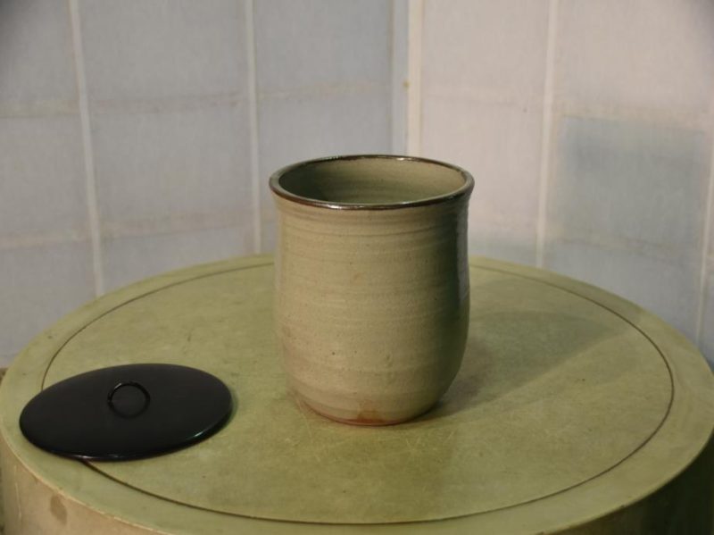 Japanese Tea Ceremony Water Vessel - Image 3