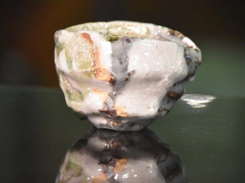 Wabi Sabi Guinomi Sake Cup by Takuma Murakoshi - Image 2