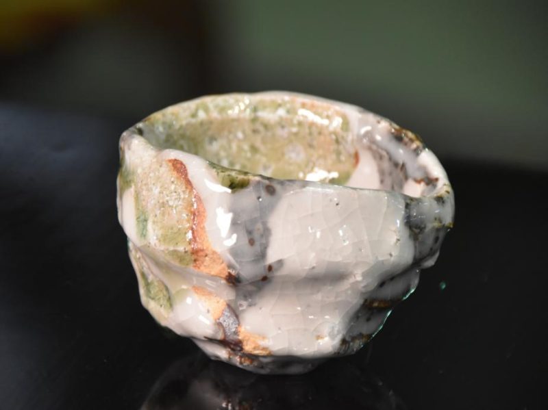 Wabi Sabi Guinomi Sake Cup by Takuma Murakoshi - Image 5