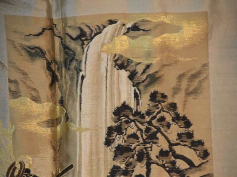 Japanese Silk Man's Black Haori - Image 4
