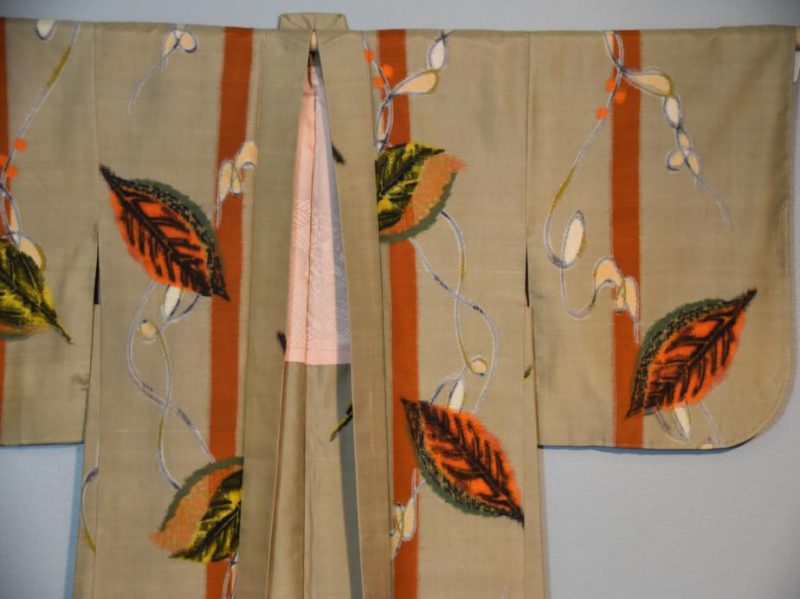 Vintage silk Meisen Haori - Image 9