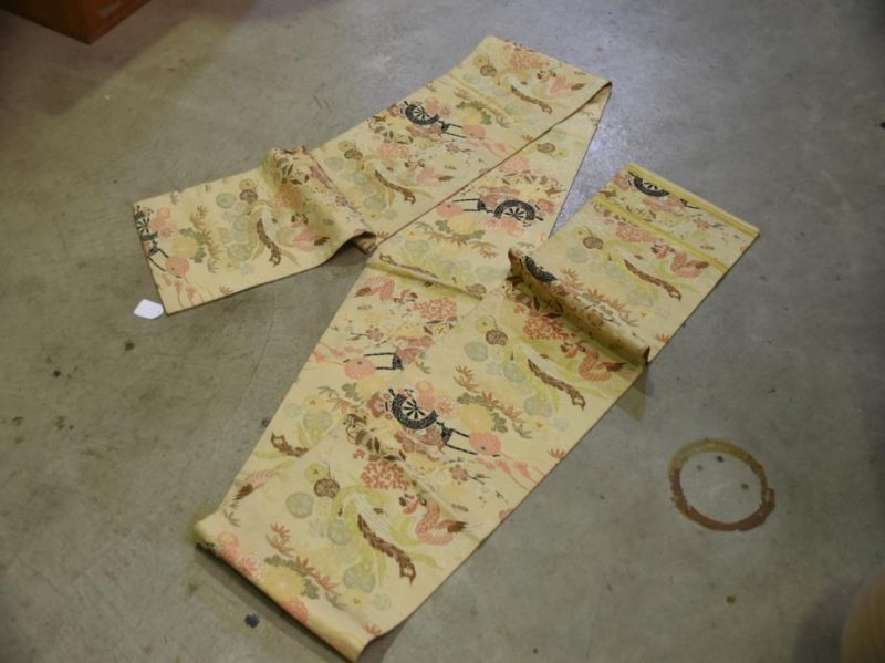 Vintage Maru Obi Sash - Image 3