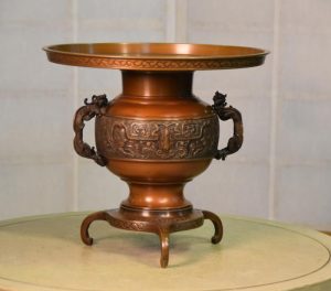 Japanese Bronze Vase