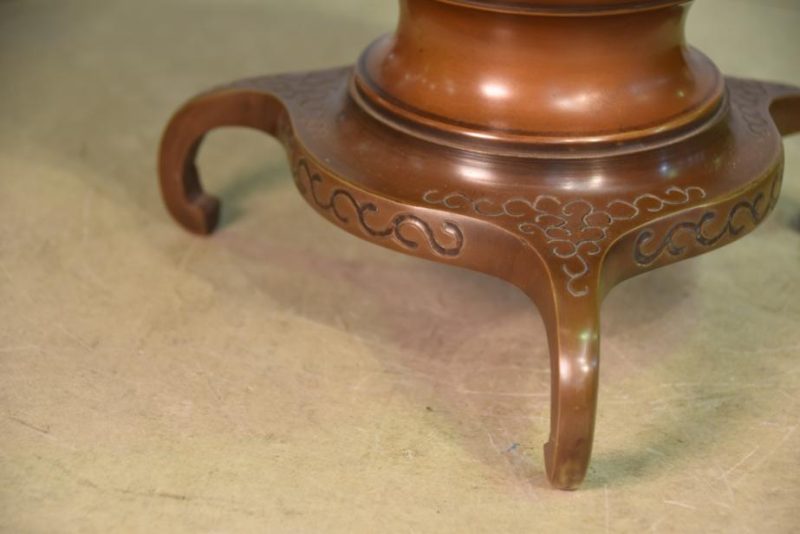 Japanese Bronze Vase - Image 8