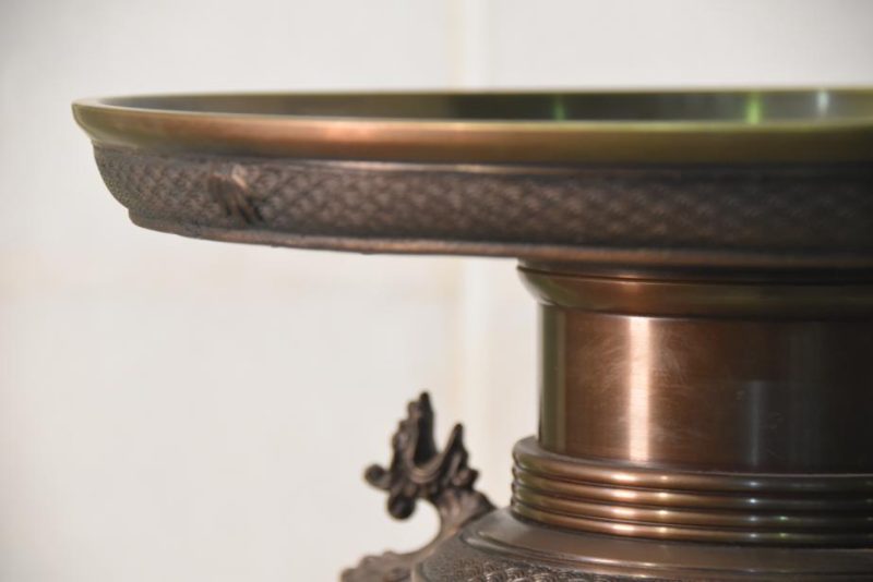 Japanese Usubata Bronze Vase - Image 9