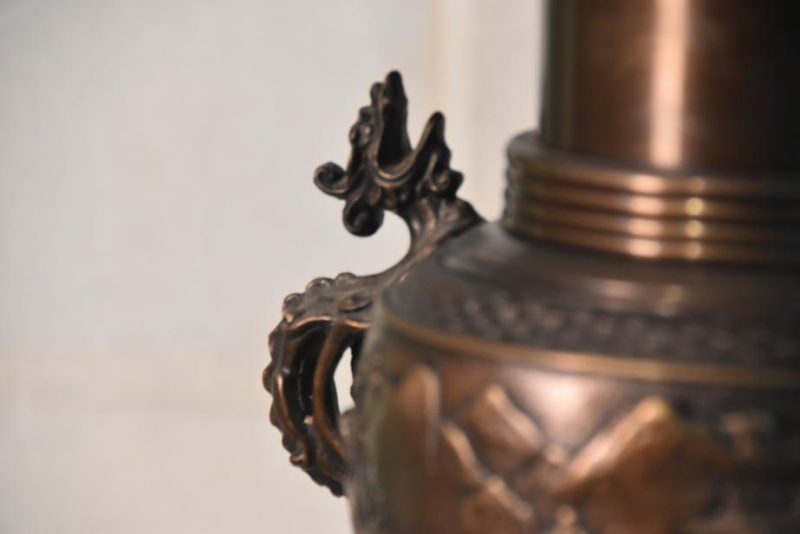 Japanese Usubata Bronze Vase - Image 8