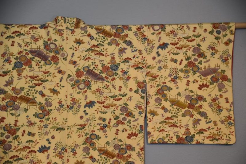 Japanese Silk Kimono - Image 6
